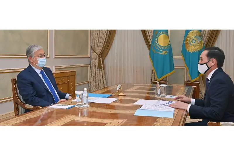 Мемлекет басшысы Марат Әзілхановты қабылдады