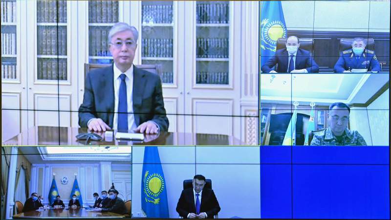 Тоқаев шұғыл әрекет ету штабының отырысын өткізді