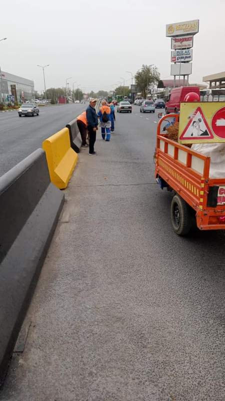 Абай ауданында санитарлық тазалық жұмыстары тұрақты түрде жүргізілуде