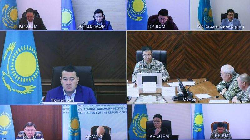 Абай облысының әкімдігі: Өрт ошақтарының басым бөлігі оқшауланды