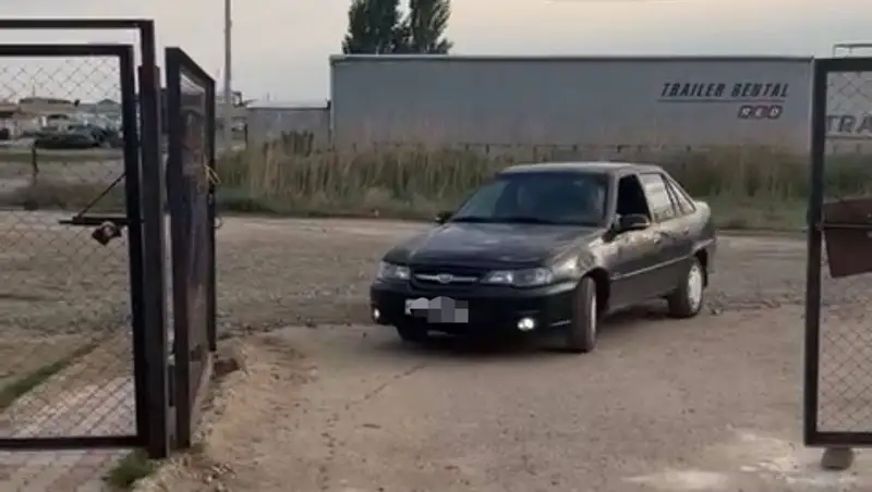 Ақтөбеде көлік айдаған оқушы ұсталды