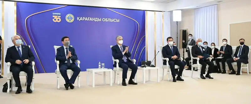 Президент Қарағандыдағы полиметалл кен байыту фабрикасын іске қосты 
