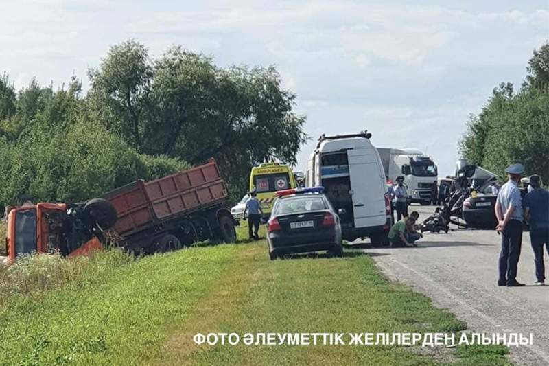 СҚО-да жол-көлік оқиғасынан 2 адам көз жұмды 