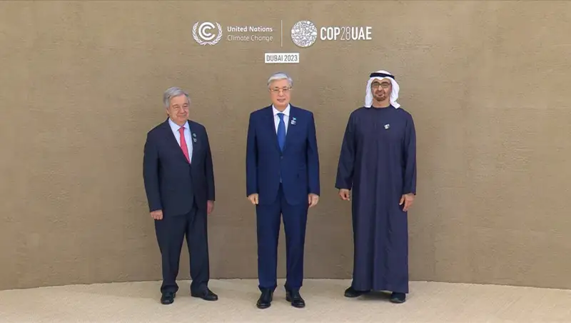 Тоқаев Dubai Expo City көрме орталығына келді