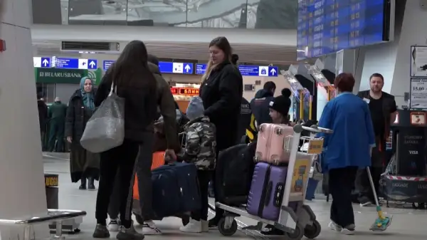 Минск әуежайында аласапыран басталды