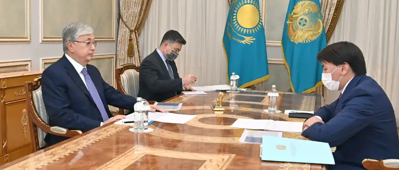 Тоқаев  Бәсекелестікті қорғау және дамыту агенттігінің төрағасын қабылдады