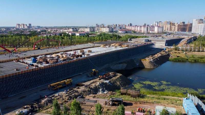 Астанада Кенесары көшесінде Есіл өзені арқылы өтетін көпір салынады