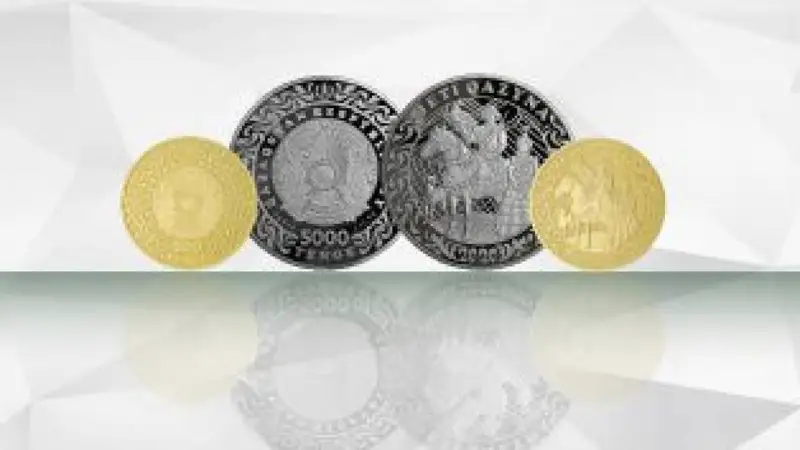 Екі түсті 100 теңгелік монета айналымға шығарылды