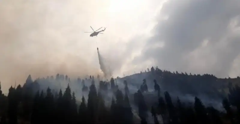 Медеудегі өрттің шығуына адам факторы себеп болуы мүмкін