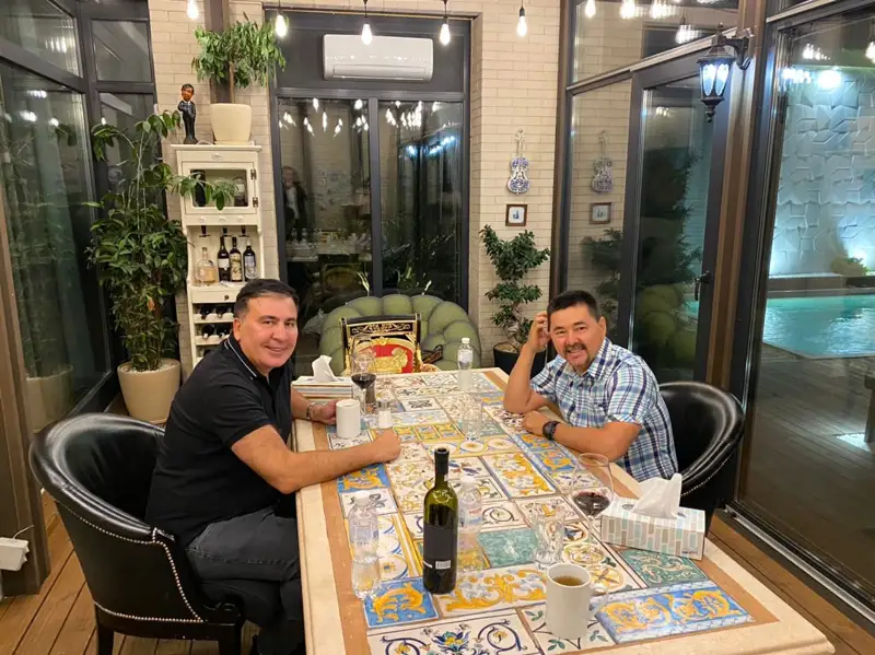 Марғұлан Сейсембай Саакашвилидің серіктесі болды: «Украинаның келешегiне жұмыс істеймін!»