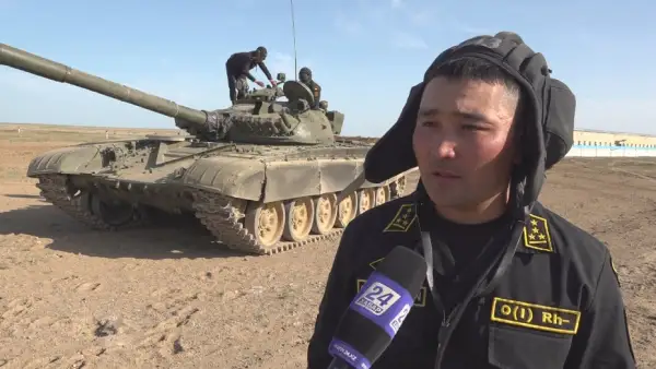 Танкішілер кезекті сайысқа дайындалып жатыр