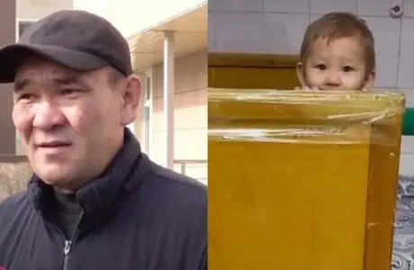 Төрт айдан бері ауруханада жалғыз жатқан сәби әкесімен қауышты