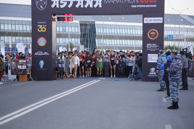 Astana Marathon 2021: Нұр-Сұлтанда халықаралық марафон басталды