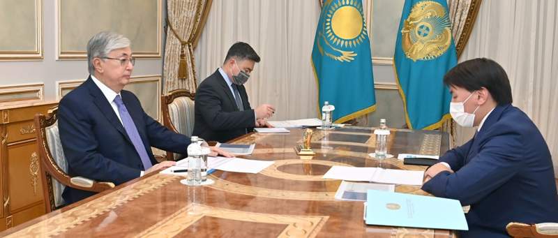Тоқаев  Бәсекелестікті қорғау және дамыту агенттігінің төрағасын қабылдады