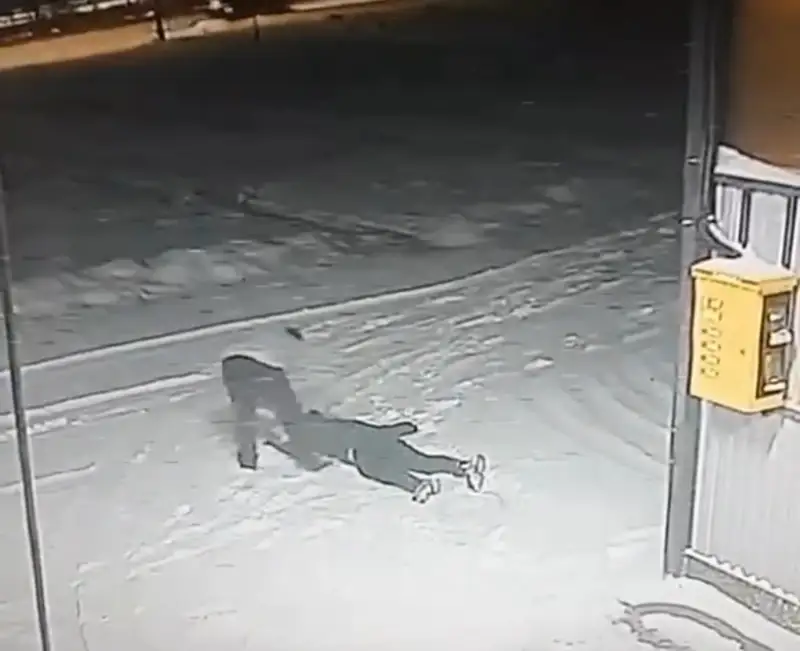 Ұрлық үстінде ұсталған ер адам өтірік талып қалды (видео)