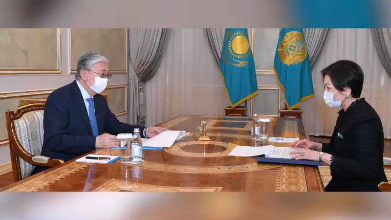 Мемлекет басшысы Ләззат Рамазанованы қабылдады