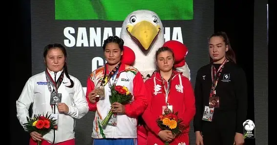 Шымкенттік боксшы Дана Дидай әлем чемпионатының күміс жүлдегері атанды 