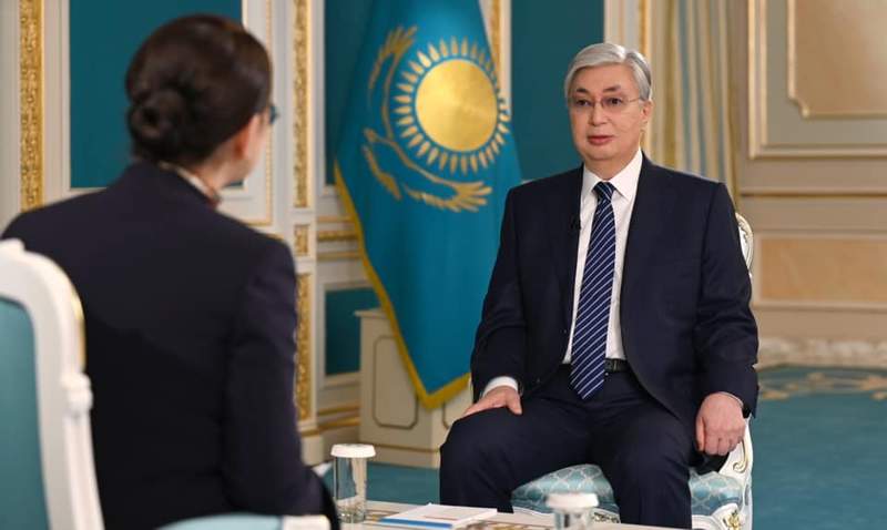 Ертең Тоқаевтың сұхбаты көрсетіледі