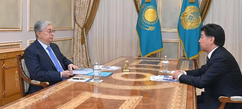 Мемлекет басшысы Әлихан Бәйменовты қабылдады
