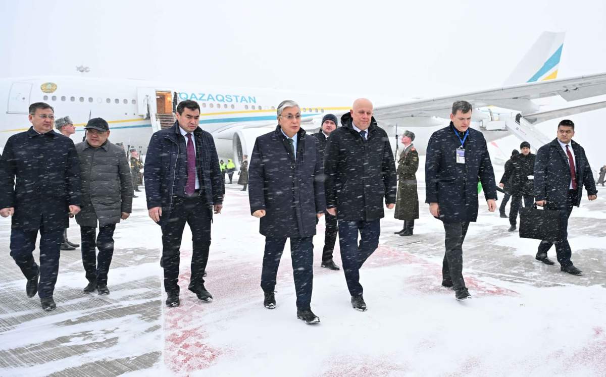 Қасым-Жомарт Тоқаев жұмыс сапарымен Минск қаласына келді