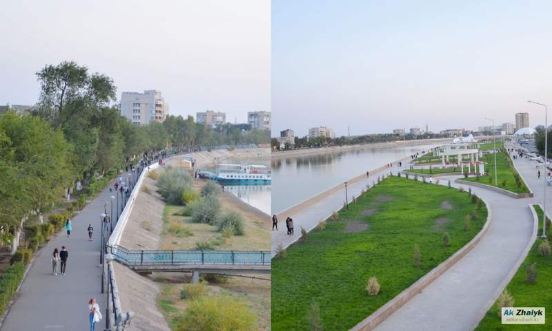 Атырауда жаңартылған жағалау ашылды  