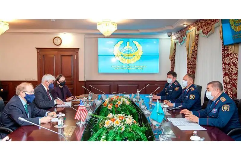 ҚР ІІМ Ерлан Тұрғымбаев АҚШ елшісімен кездесті