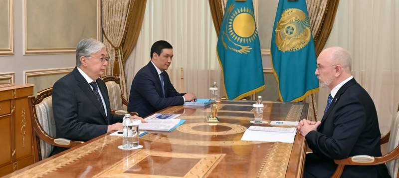 Жоғары сот кеңесінің төрағасы Денис Шиппті қабылдады