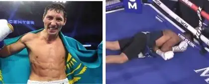 Жәнібек Әлімханұлы жасаған нокаут "Жыл нокауты" болып танылды