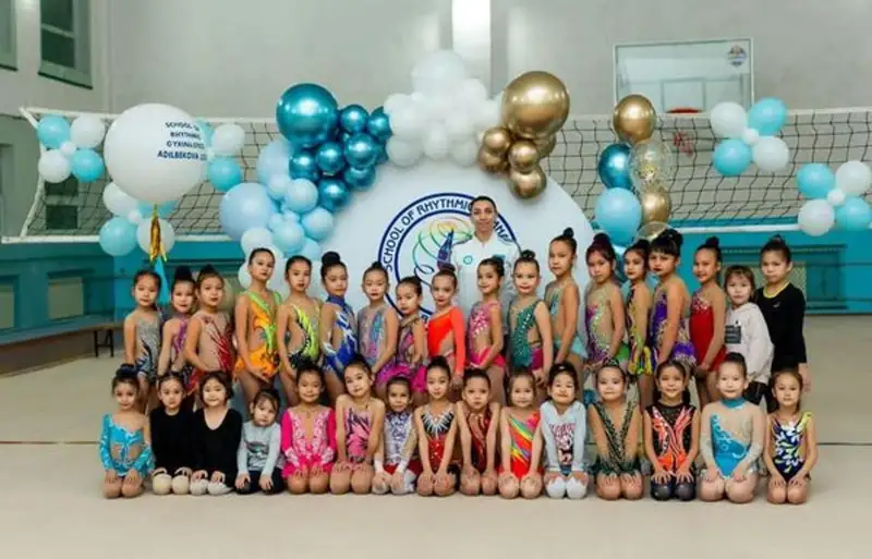 Шымкентте көркем гимнастика шебері Лола Әділбекованың мектебі ашылды