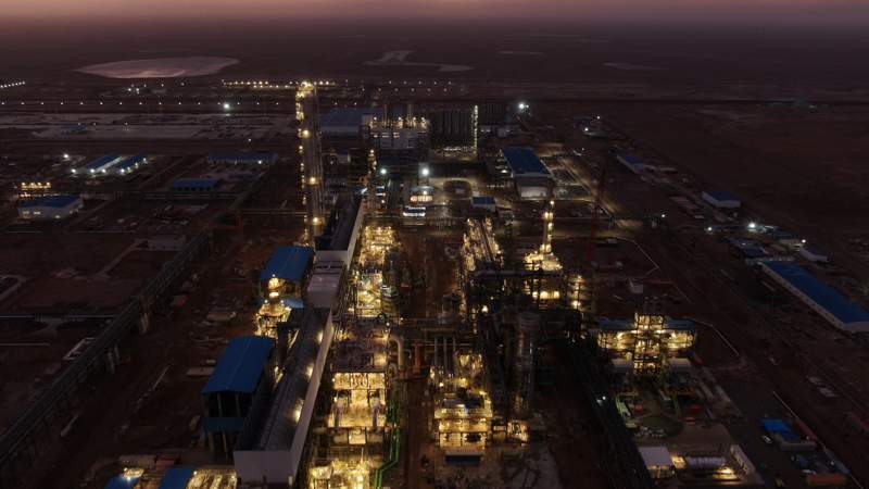 Атырау облысындағы газ-химия кешенінде газ турбинасы іске қосылды