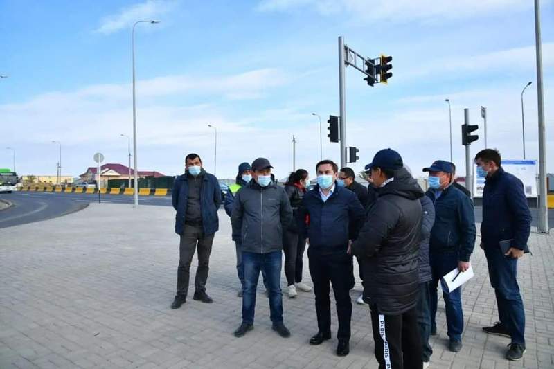 Әл-Фараби көшесі жалғасының құрылысы қарқынды жүргізілуде