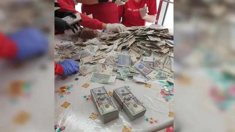Белгісіз біреу қайырымдылық қорабына 50 мың доллар салып кеткен 