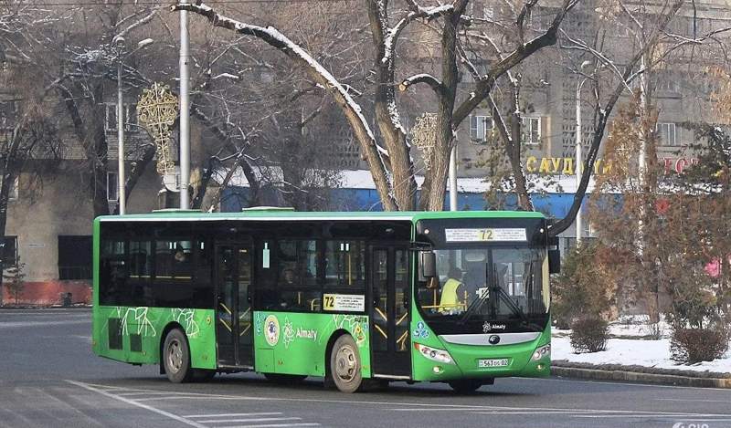Алматыда Жаңа жылда қоғамдық көлік қалай жүреді?
