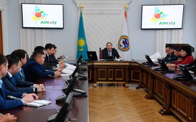 Алматыда коронавирустың алдын алуға байланысты шара өтті 