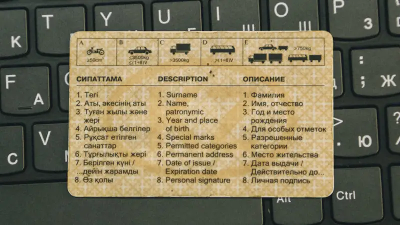 Жүргізуші куәлігін ұмытқандарға салынған ескі айыппұлдар кешіріледі 