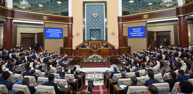 Тоқаевтың VIII сайланған Парламенттің бірінші сессиясының ашылуында сөйлеген сөзінің видеосы жарияланды