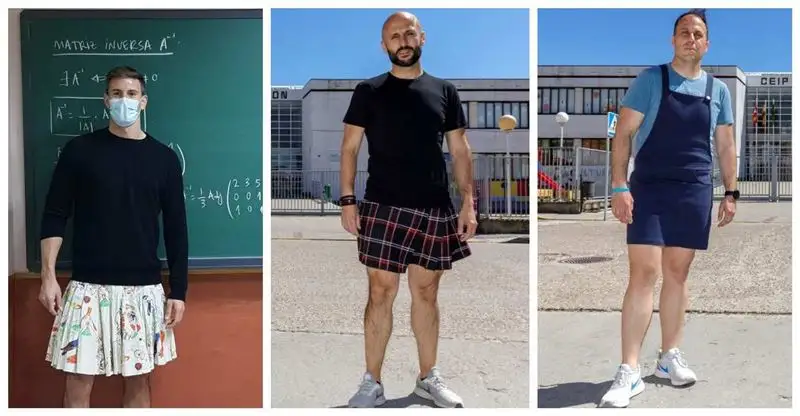 Eр мұғалімдер мектепке неге белдемше киіп келді?