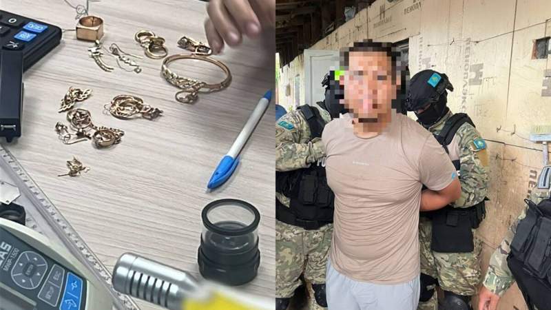 Алматыда ұрлықпен айналысып жүрген күдікті қылмыс үстінде ұсталды  