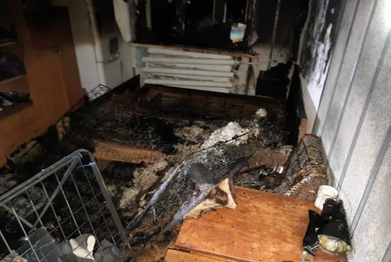 Өртенген пәтерден ер адамның мәйіті табылды   