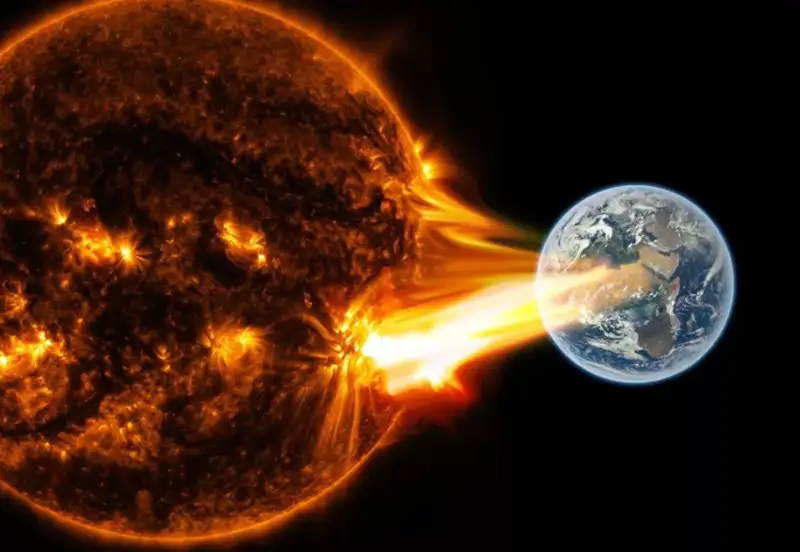 Жерде қуатты магниттік дауыл басталды