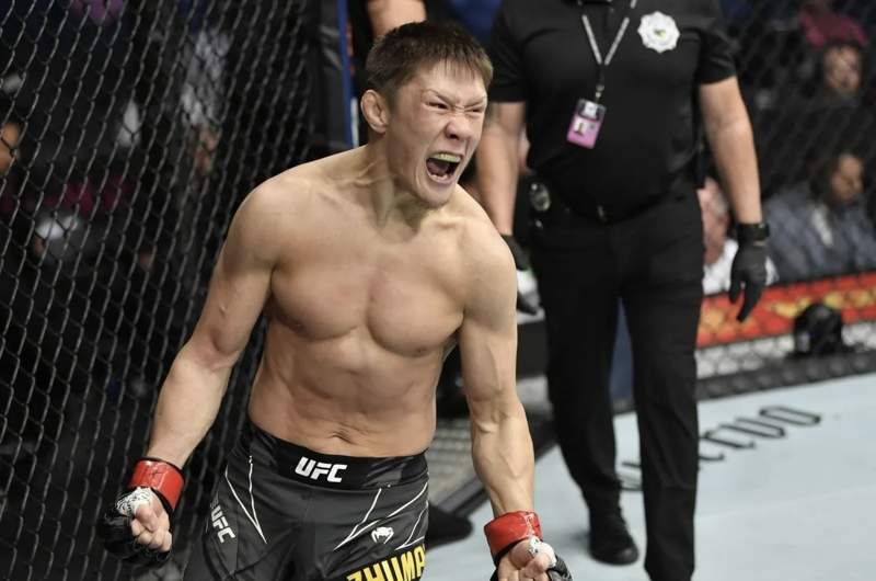 Жұмағұлов UFC-дегі жекпе-жегінен кейін мәлімдеме жасады