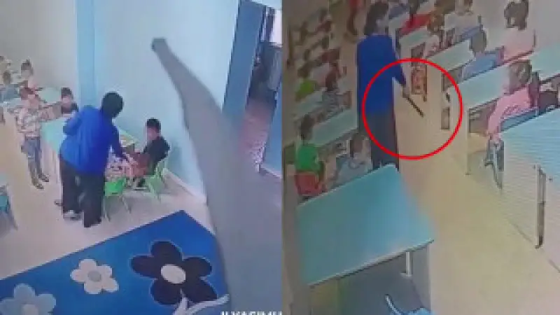 Алматыда балаларды ұрған балабақша тәрбиешісі өз-өзіне қол жұмсады