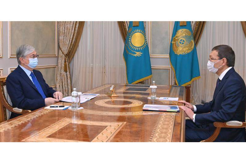 Президент Орталық сайлау комиссиясының төрағасы Нұрлан Әбдіровті қабылдады 