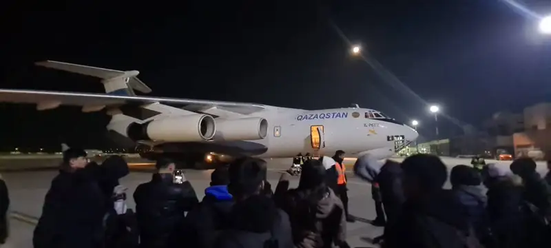 Түркиядан 64 адам елге оралды