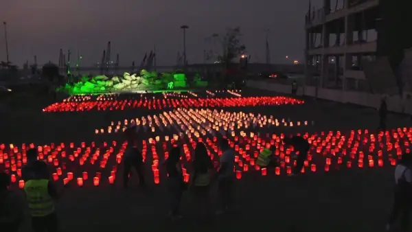 Ливанда Бейруттегі жарылыс құрбандарын еске алды