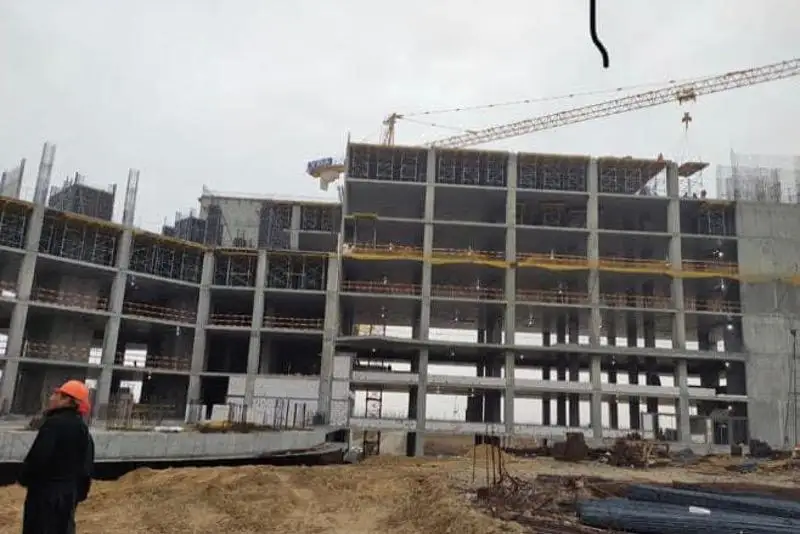 Түркістанда елдегі ең ірі аурухана салынып жатыр