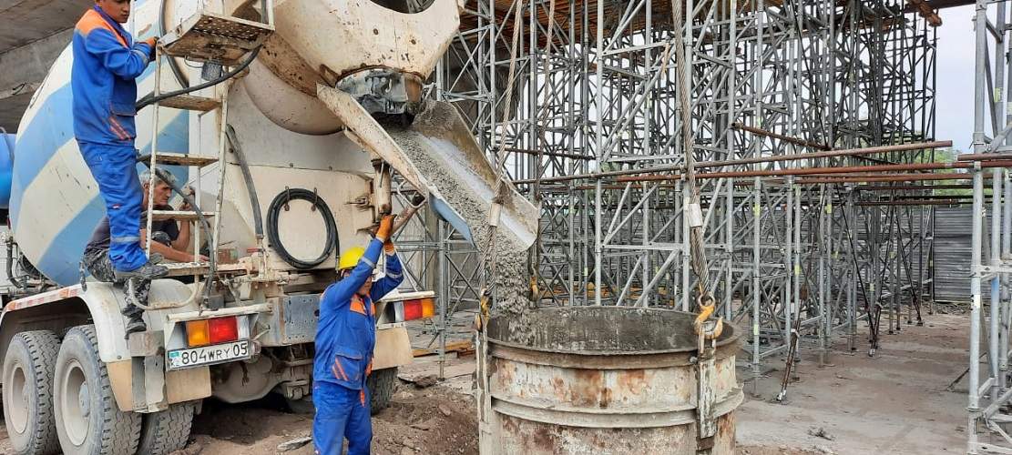 «Алтын орда» жол айырығында бетондау және асфальттау жұмыстары басталды