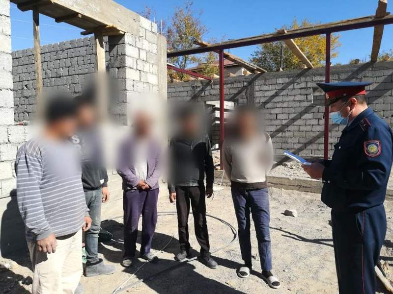 Түркістандық полицейлер 80-нен астам шетелдікке айыппұл салды 