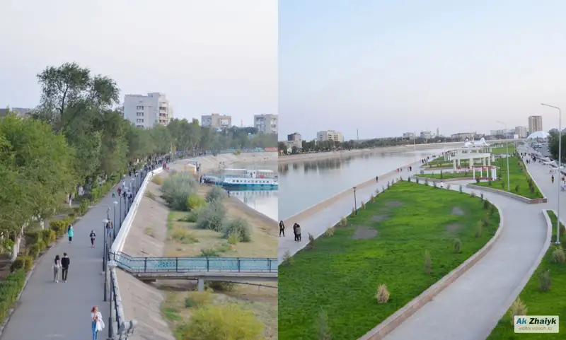 Атырауда жаңартылған жағалау ашылды  