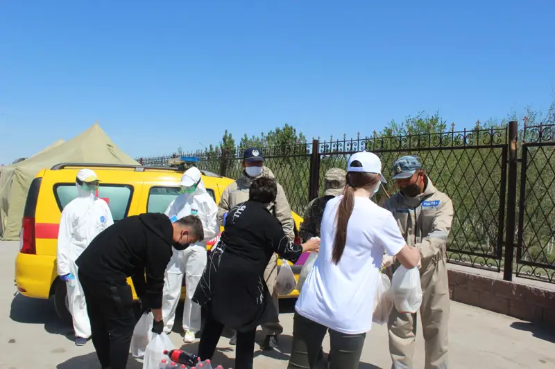 Полицейлерге қолдау білдірді 